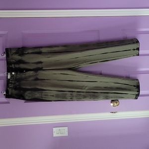 Wilfred free green tie dye pants